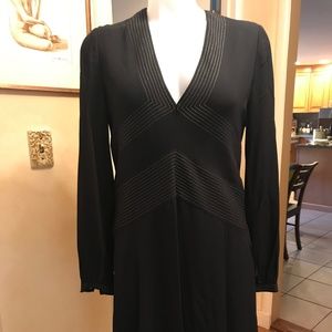 Tory Burch Black Varenne Tunic Dress SZ 8 M - NWT